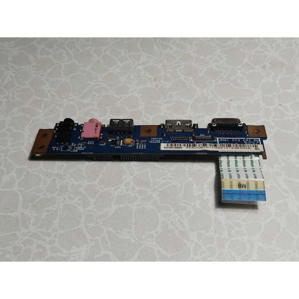 VGA HDMI Audio Jack USB Board Laptop Acer Aspire 4810TZ