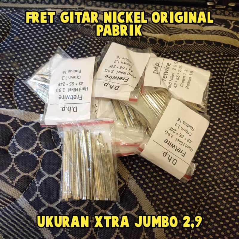 

FRET GITAR NICKEL ORIGINAL UKURAN XTRA JUMBO 2,9