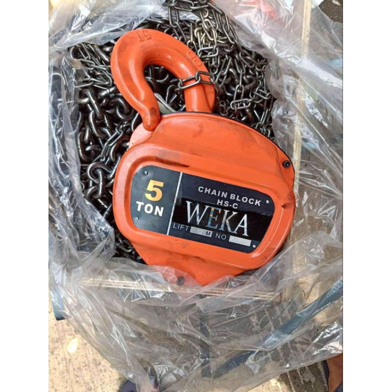 Weka Chain Block Takel 5 Ton 3 Meter