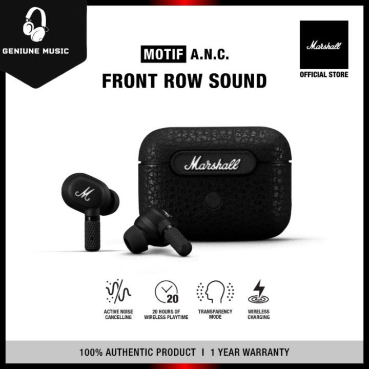 Marshall Motif ii / ANC True Wireless TWS Earphone Ear Phone
