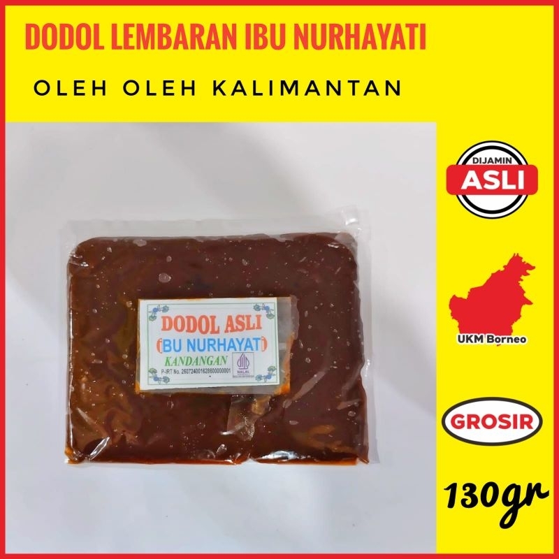 

Dodol Nurhayati Lembaran Oleh Oleh Banjarmasin Kalimantan