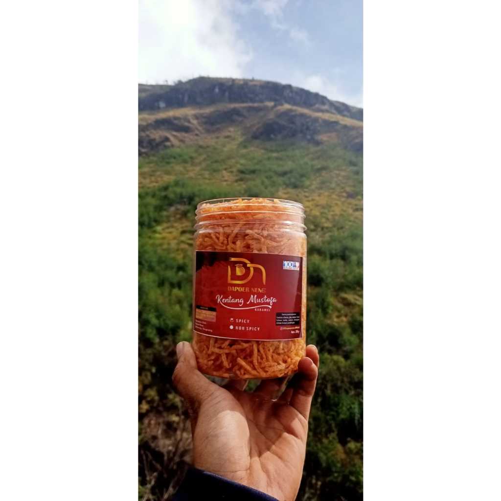 

Keripik Kerintang Kentang Mustofa Karamel 200 gram By Dapoernene