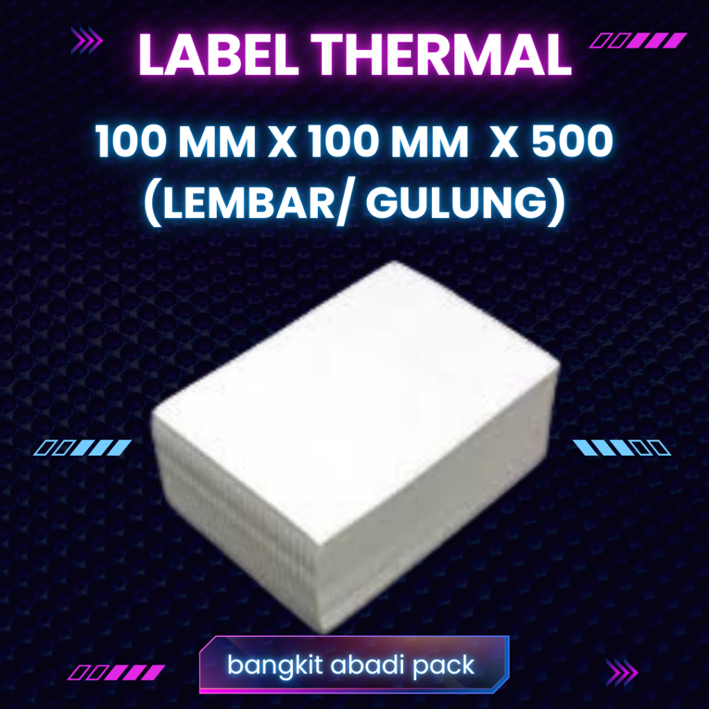 

Label Thermal 500 Lembar (Roll)