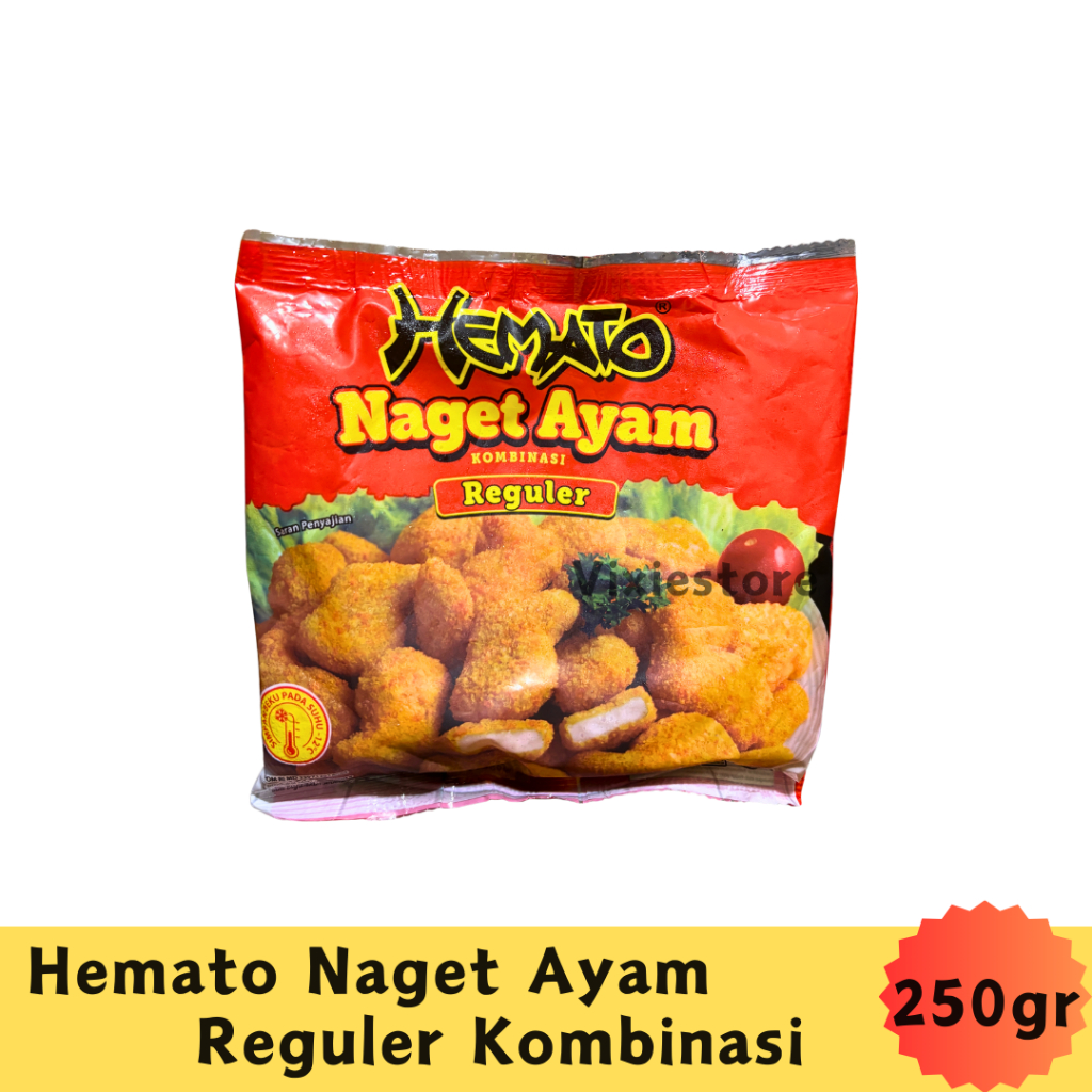 

Hemato Naget Ayam Reguler 250gr