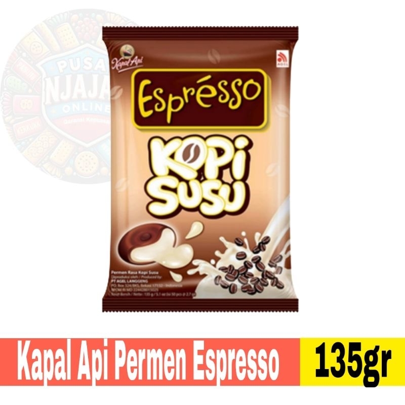 

Kapal Api Permen Espresso Kopi Susu 135gr