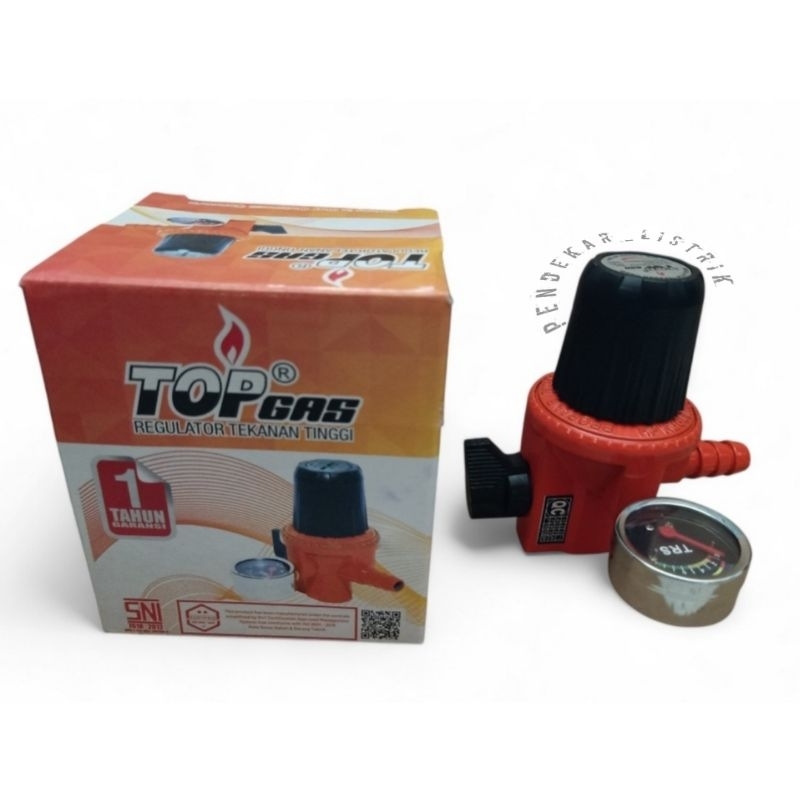 Regulator TOP GAS meter High Pressure / Regulator Kompor Jos