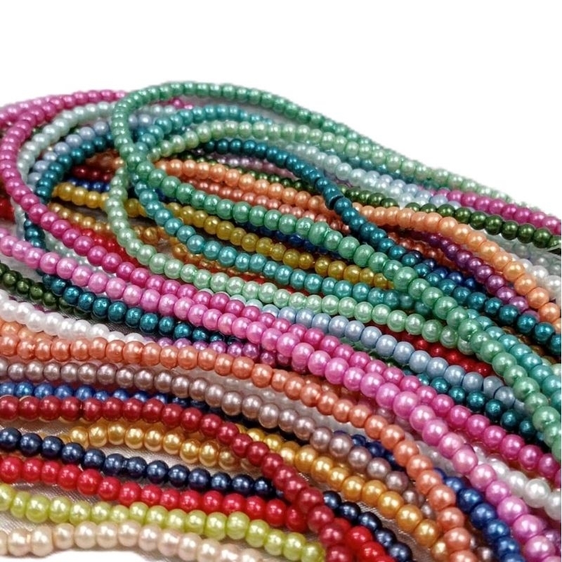 Mutsin 3mm/Mutiara Sintetis 3mm berat/Mutiara Sintetis bahan gelang