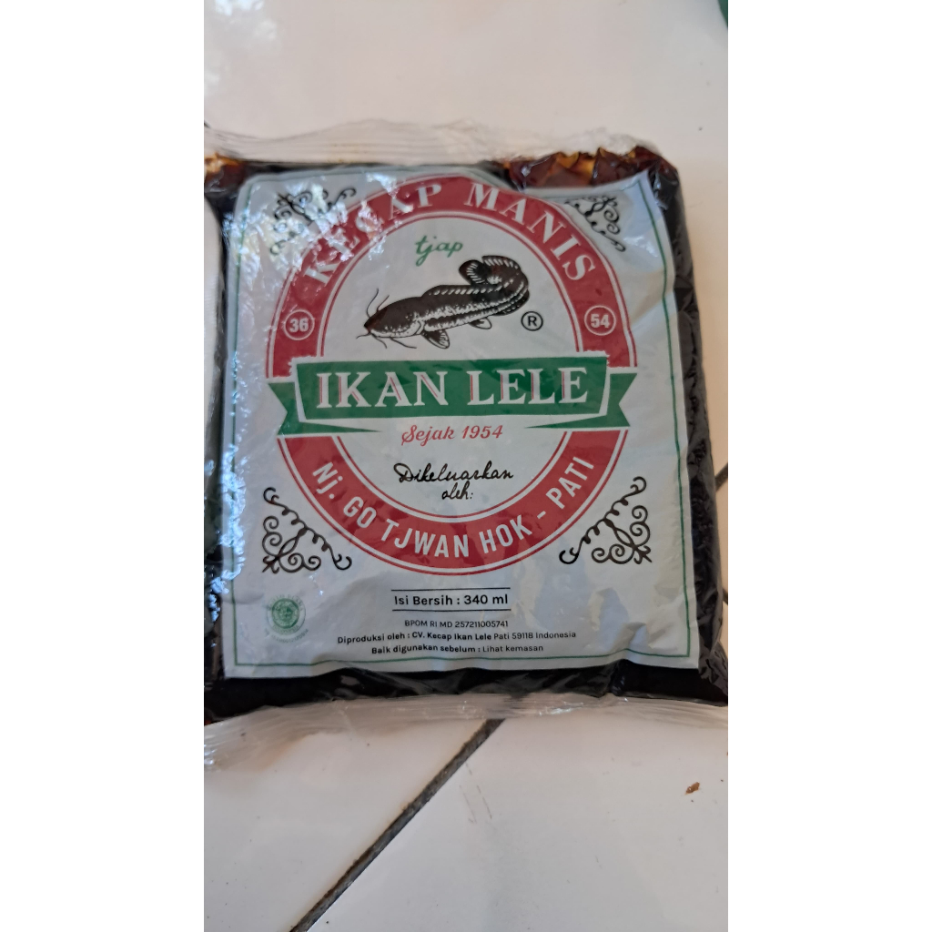 

kecap lele 340ml kemasan pouch