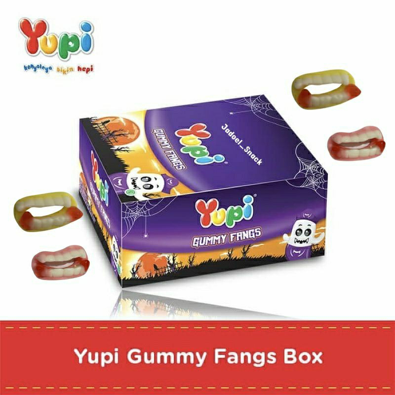 

yupi gummy fangs 1box 24pcs