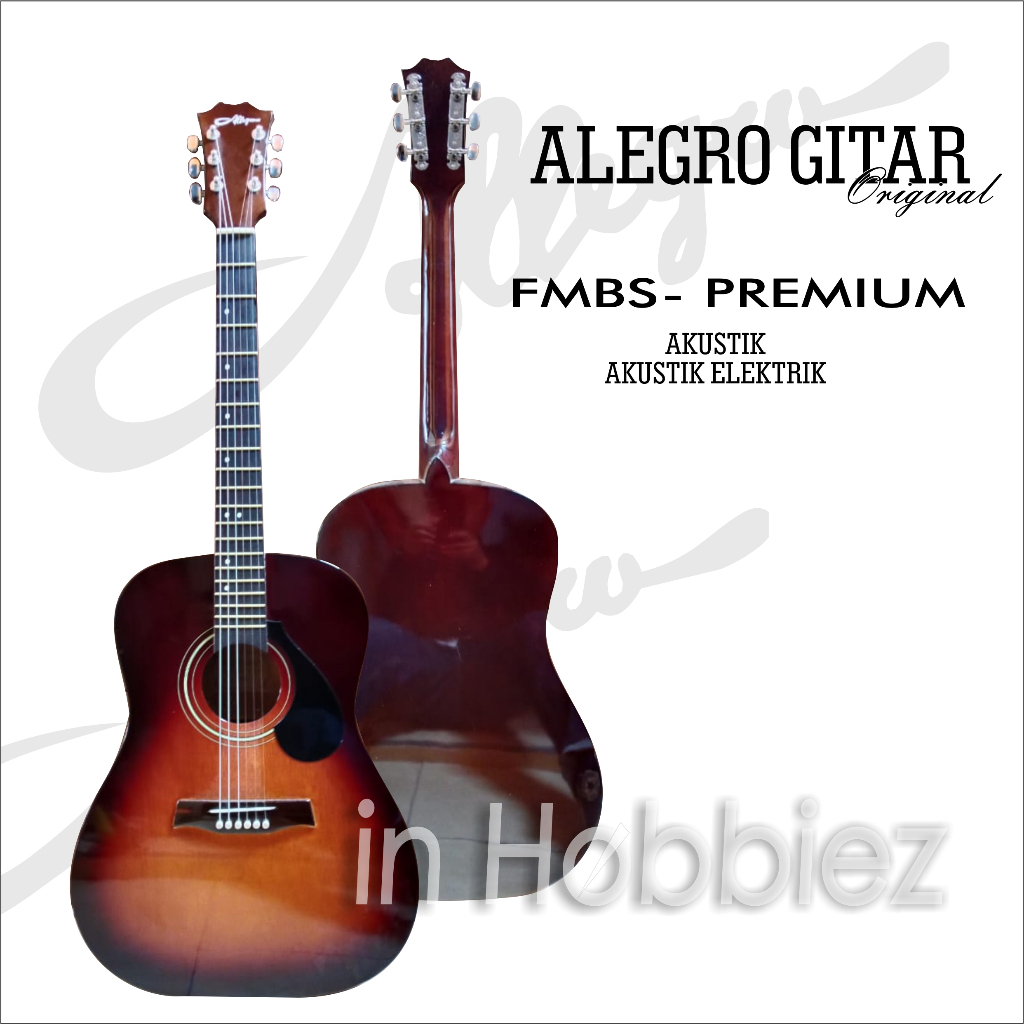 GITAR ALLEGRO ORIGINAL FWBS/ GITAR ALLEGRO/ GITAR ORIGINAL ALEGRO FWBS/ GITAR AKUSTIK/ GITAR AKUSTIK