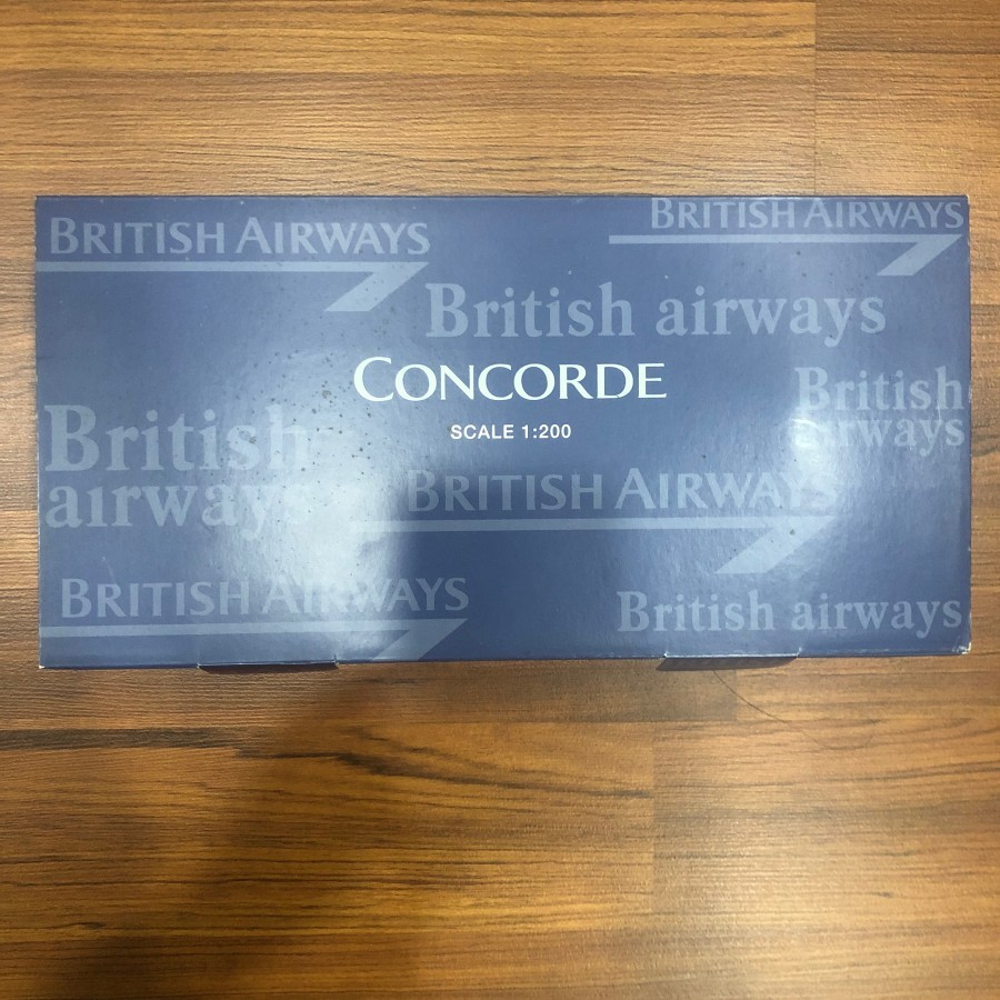 British Airways Concorde , Diecast, 1:200 scale