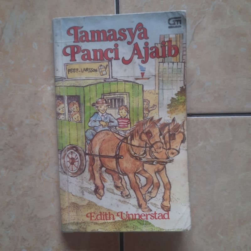 Novel Remaja Tamasya Panci Ajaib Edith Unnerstad Kolpri + Sampul