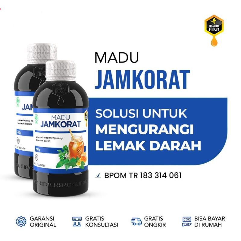 

[Bisa COD] MADU JAMKORAT Original | Madu Obat Asam Urat Dan Kolestrol Herbal