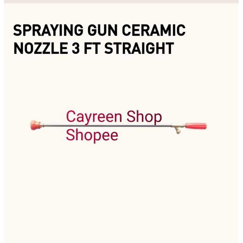 Stik Gun Sanchin Keramik 90 cm Lurus . Gun Steam mobil motor