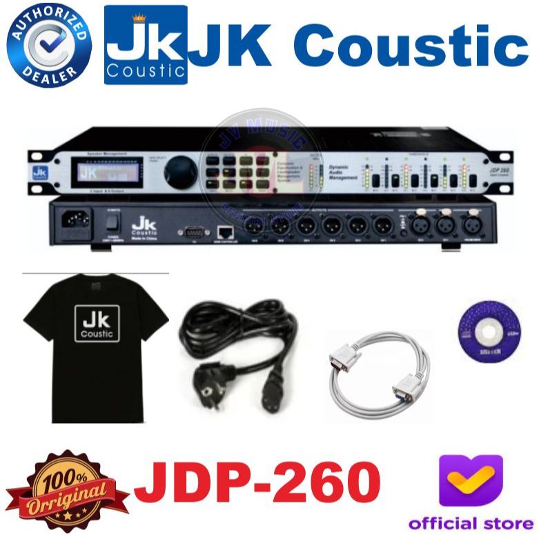 JK Coustic JDP260 Speaker Management JK Coustic JDP-260 DLMS Original