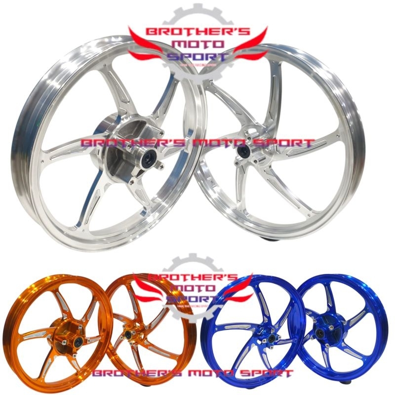 velg vnd six star v2 ninja150R velg racing ninja ss velg vnd ninja r velg vnd 160x17 & 185x17 ninja 