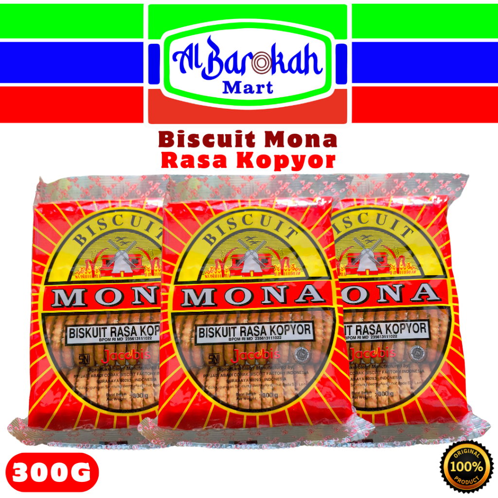 

Biscuit Mona Rasa Kopyor 300g