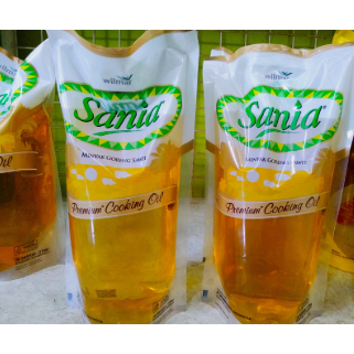 

minyak goreng sania ukuran 1liter 1000ml