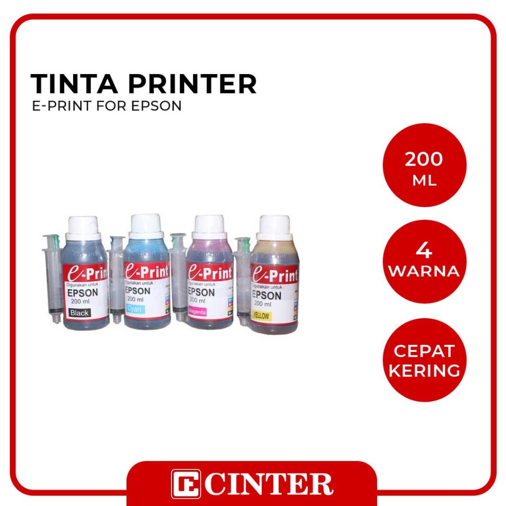 E PRINT - REFILL TINTA / TINTA E PRINT FOR EPSON 200ML