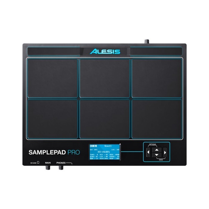 Drum Pad Elektrik Alesis SAMPLEPAD PRO 8 Pad Percussion and Sample Triggering Instrument
