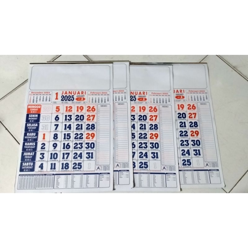 

KALENDER DINDING MASEHI 2025 HVS