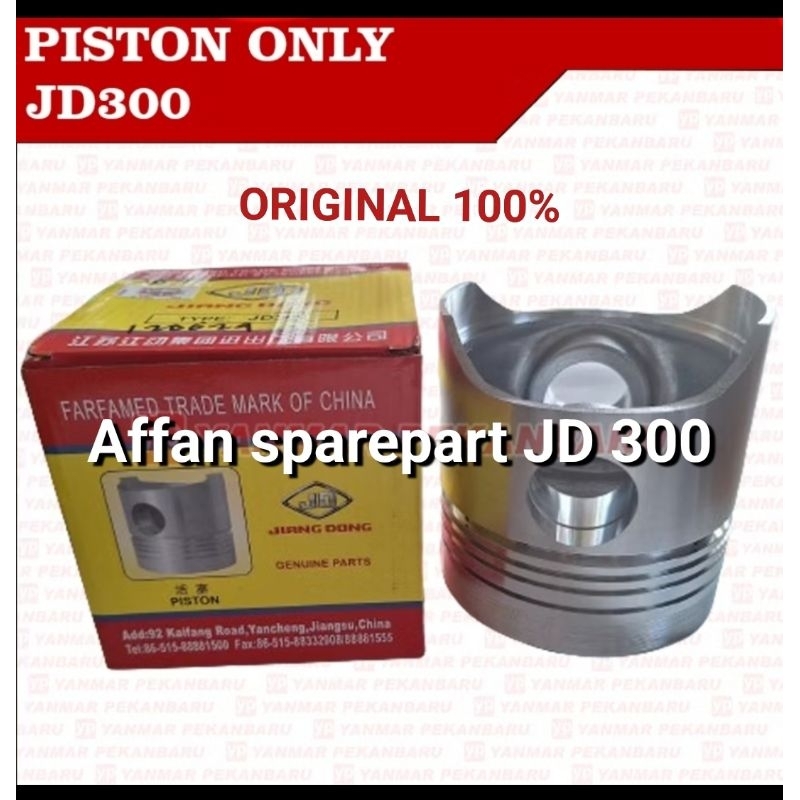 PISTON SEHER JD 300 - ZH 300 UNTUK MESIN DIESEL JIANGDONG ( 30 PK ) ORIGINAL JIANGDONG