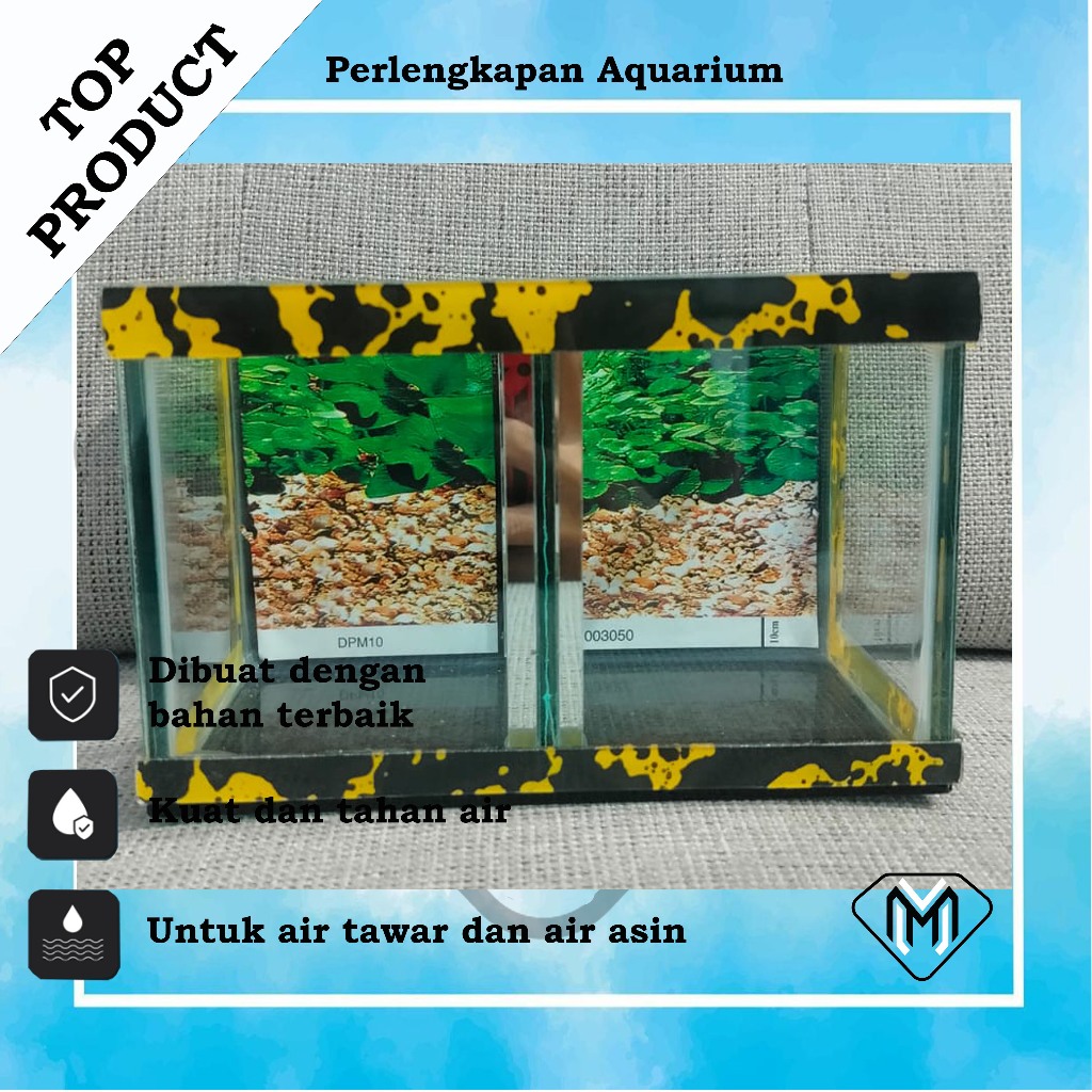 aquarium minimalis full set sekat , , aquarium variasi cocok untuk di tempatkan di ruang tamu