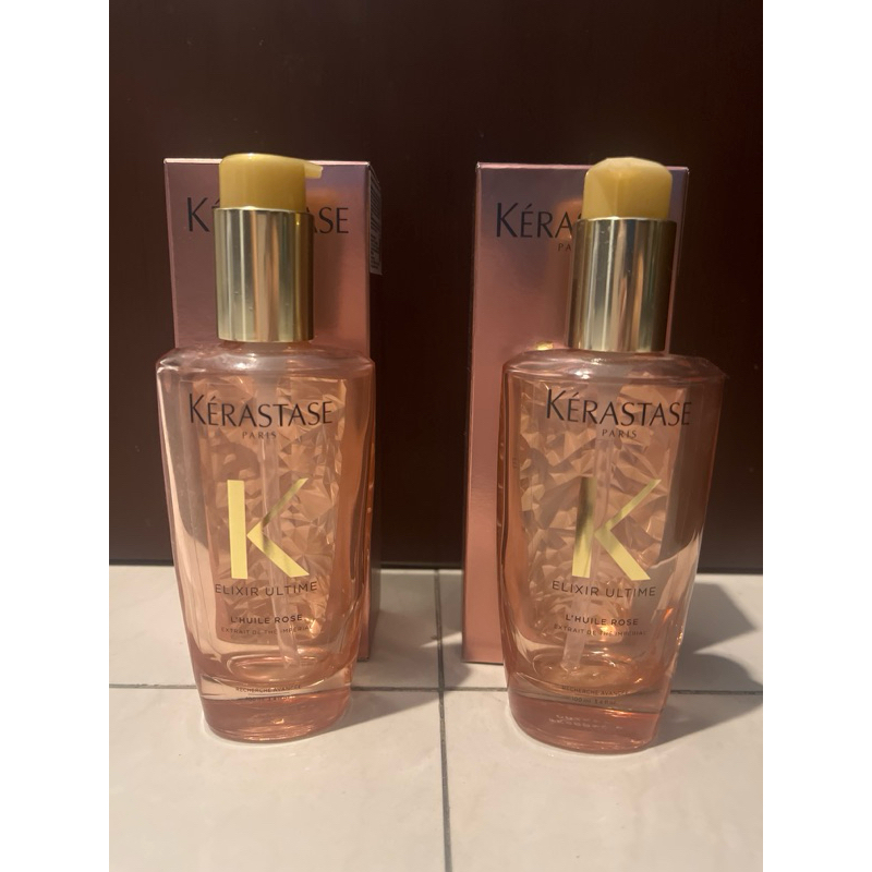 botol kosong kerastase oleo relax