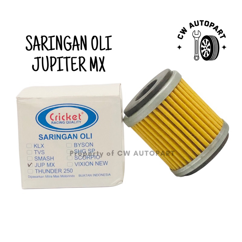 Saringan Oli / Filter Oli Jupiter MX - CRIKET