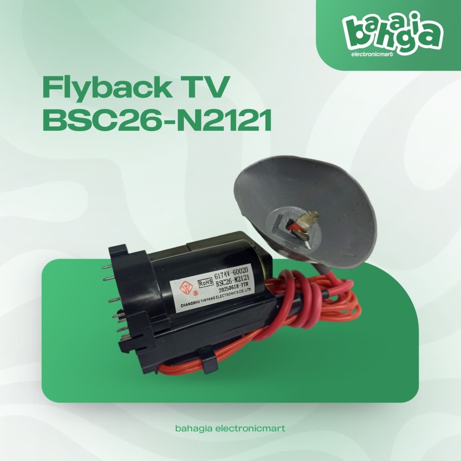 Playback / flyback tv 6174V - 6002U BSC26 - N2121 / Flyback Tv 6174V-6002U BSC26 - N2121