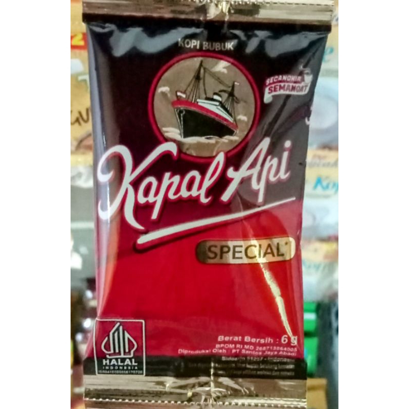 

KOPI kapal api sachet 6gr