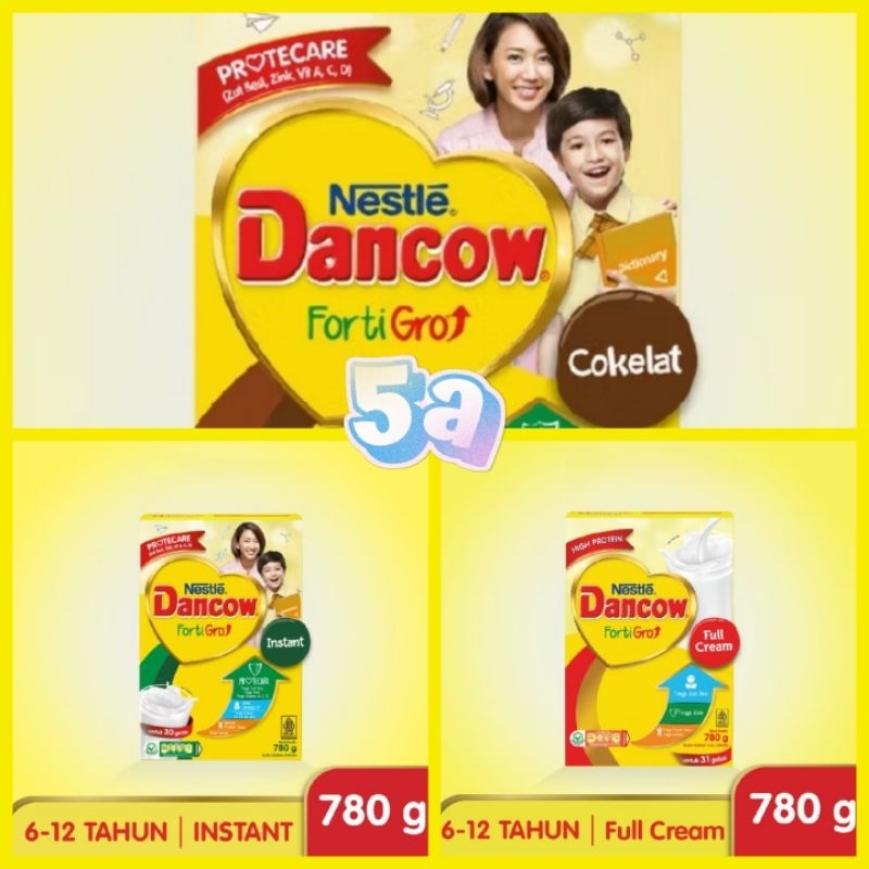 

Dancow Fortigro Coklat Instan Full Cream 780gr Susu Dancow