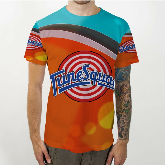 Kaos Tune Squad Tshirt Fullprint Bahan Polyester Jersey [PO 3 Hari]