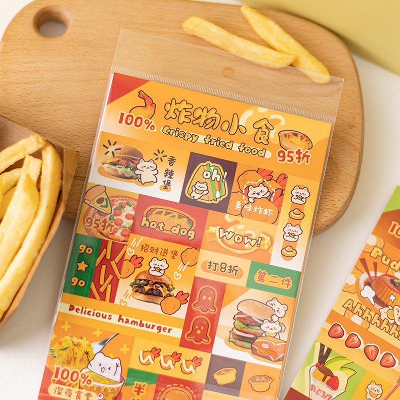 

Sticker Dekorasi Journal Lucu JAPANESE FOOD EDITION Deco Stiker Versi Makanan Jepang - FRIED FOOD