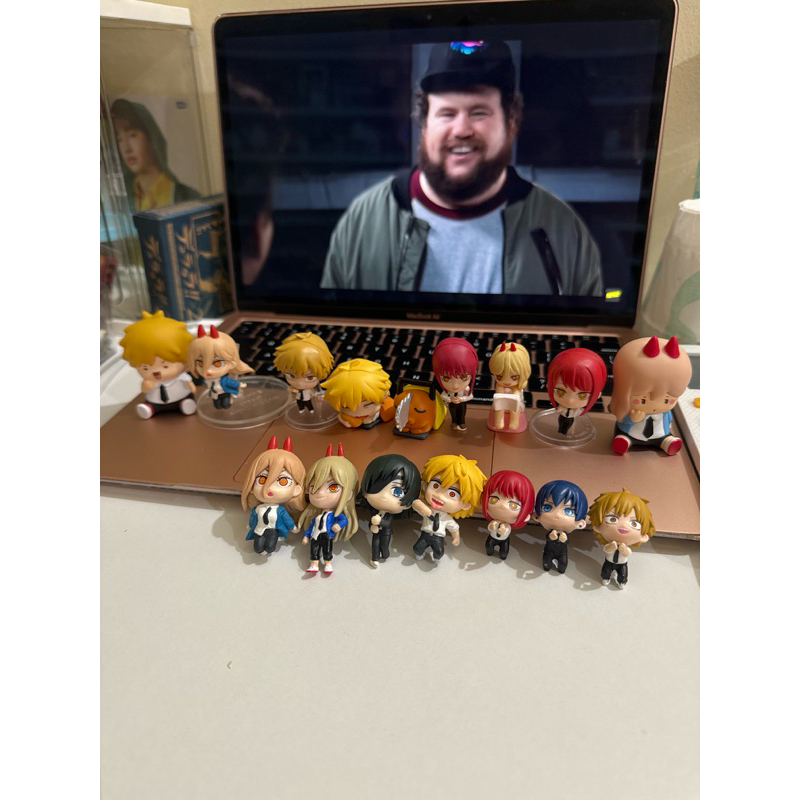 CHAINSAW MAN MAKIMA DENJI KOBENI POCHITA AKI HIMENO GASHA GASHAPON GACHA GACHAPON ANIME MANGA ACTION