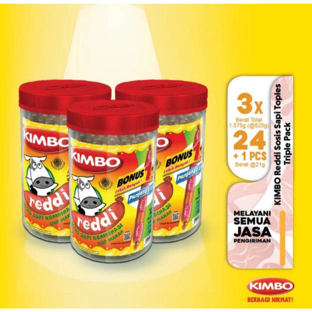 

KIMBO REDDI SOSIS SAPI KOMBINASI SIAP SAJI ISI 24