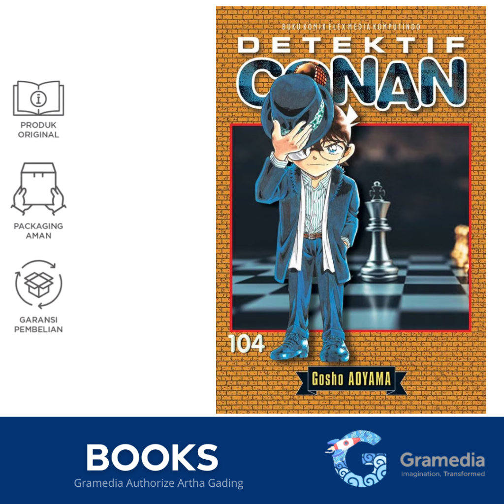 Gramedia MAG - Detektif Conan 104