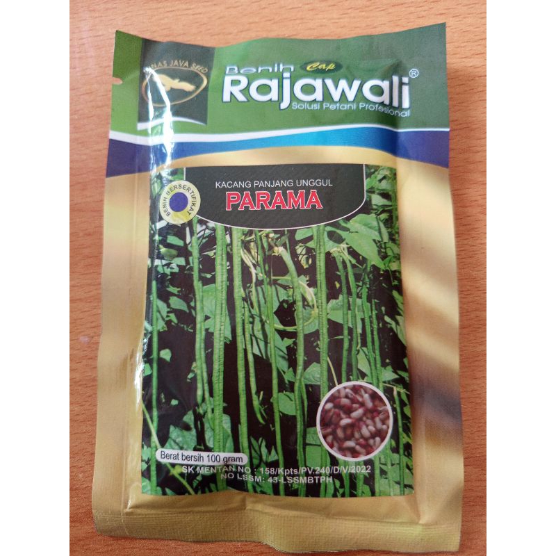 

Kacang Panjang Unggul PARAMA 100gr Cap Rajawali Seed