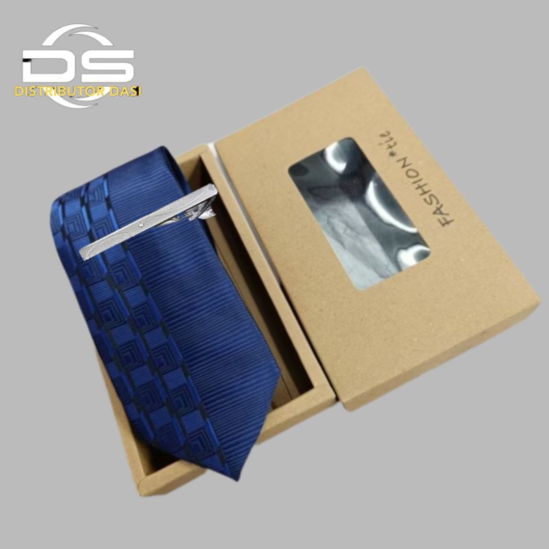 Vanotensa Dasi Pria Import Dasi Seragam Eksekutif Muda Dasi Premium Free Penjepit Dasi