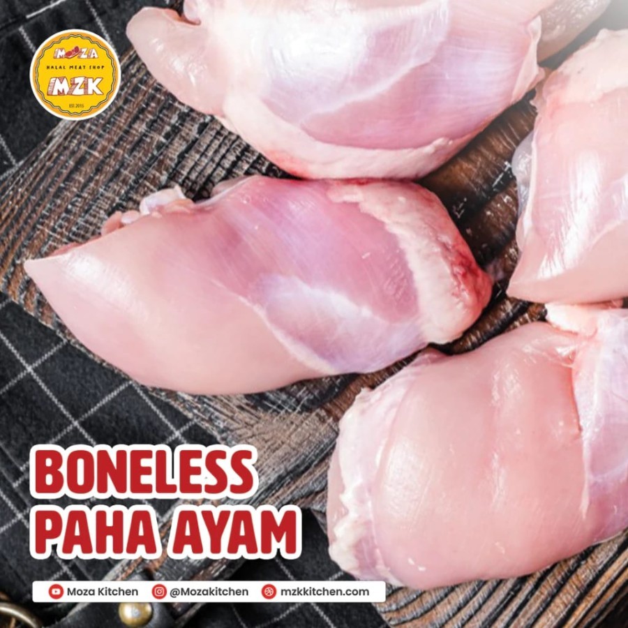 

Paha Ayam Boneless Tanpa Tulang & Kulit | Fillet Chicken Leg - 500 gr