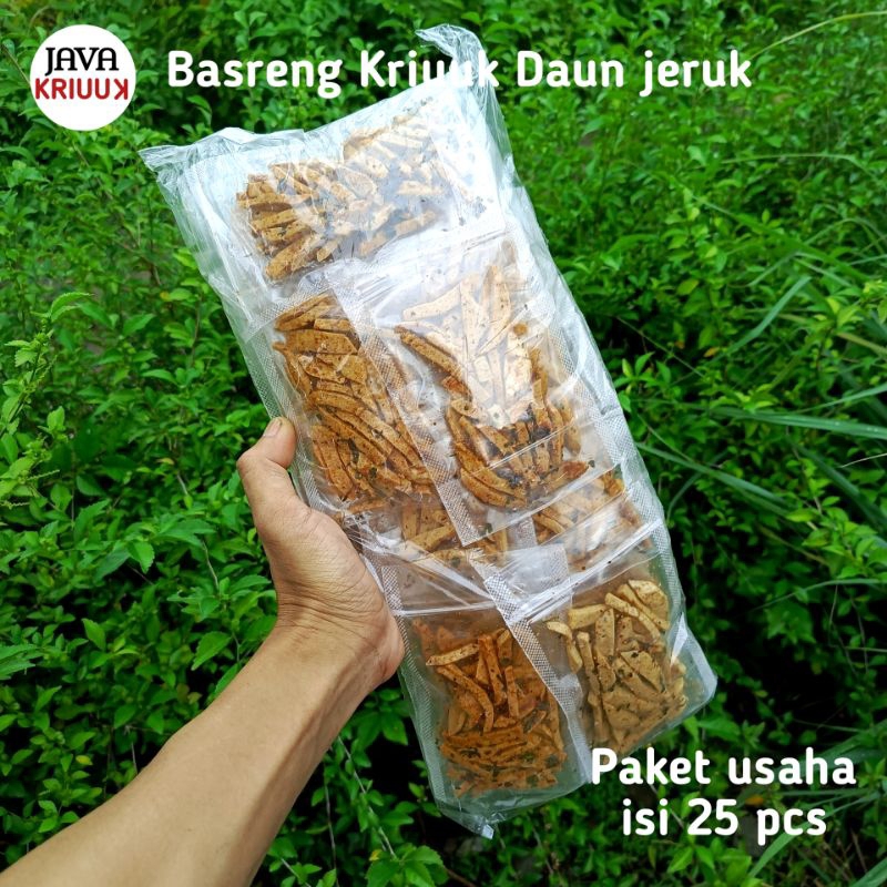 

Paket Usaha Basreng Daun Jeruk Crispy isi 25 pcs