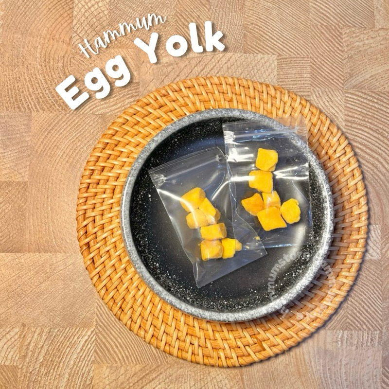 

Freeze Dried Egg Yolk Hamster | Cemilan Makanan Hamster Snack Hamster Protein