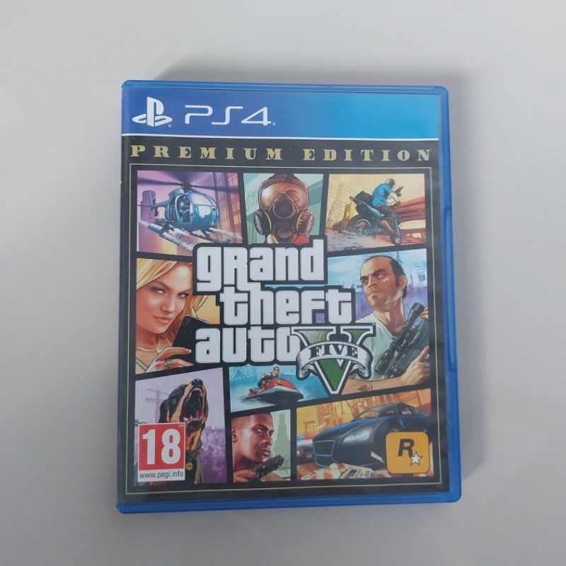 KASET / BD PS4 GTA V PREMIUM EDITION