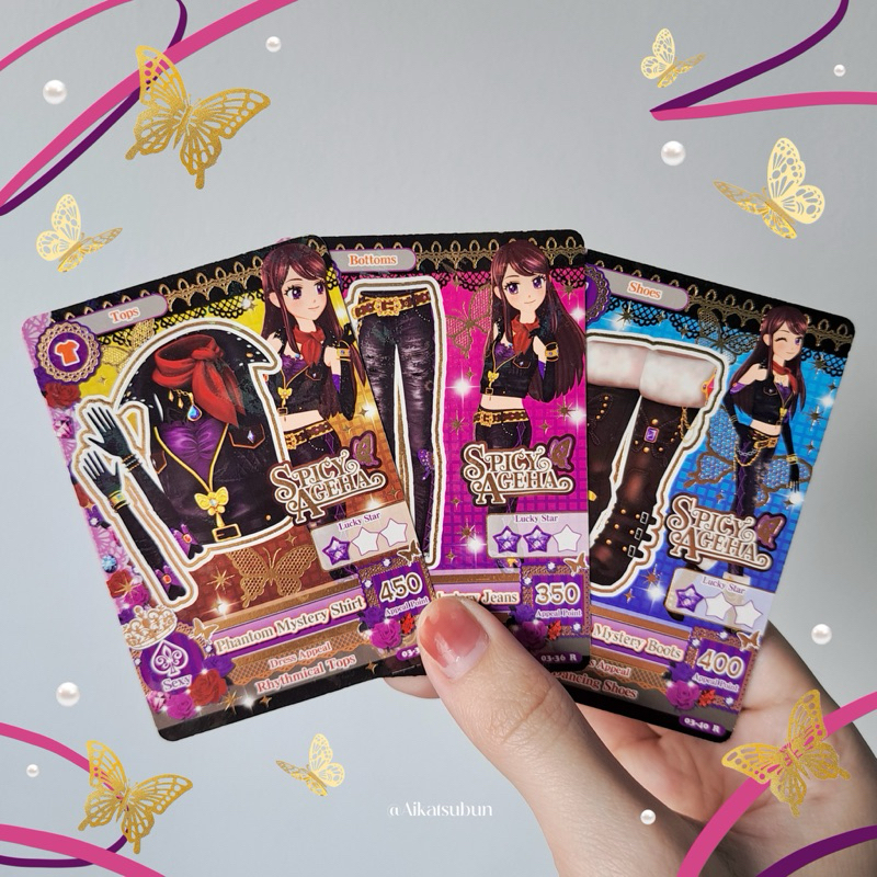 kartu rare Aikatsu ORI | Phantom Mystery | Spicy Ageha