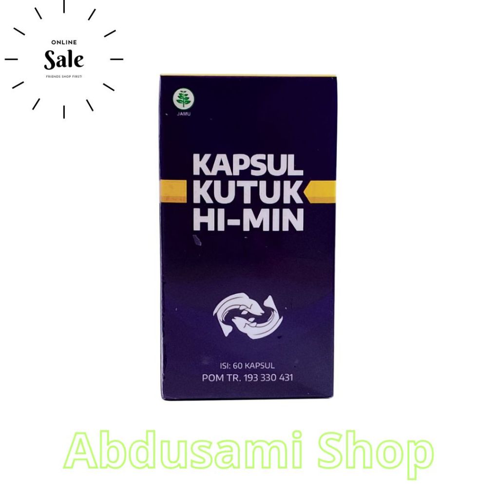 Kapsul Kutuk Hi min Asli Naturafit Kemasan Baru Isi 60 kapsul Hi-min