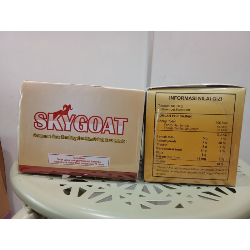 

SUSU SKY GOAT 200gr/10 Sachet @20gr
