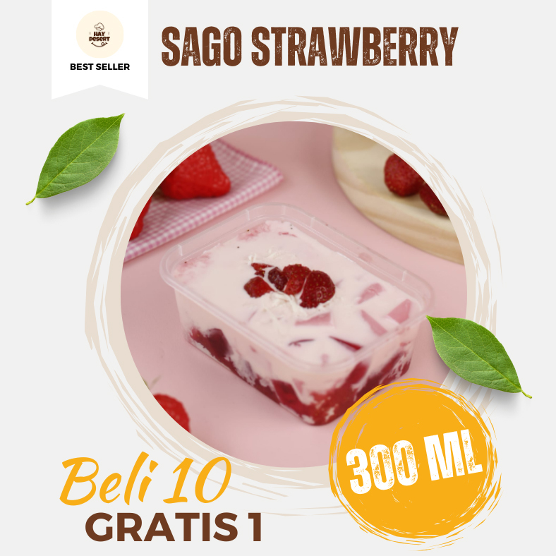 

Beli 10 Gratis 1 Sago Strawberry 300 ml