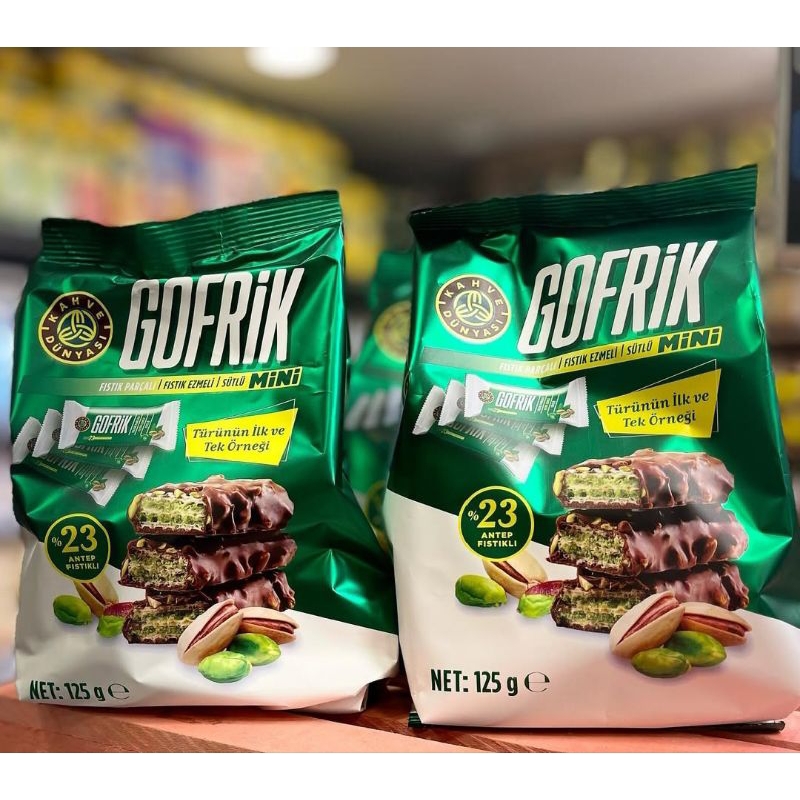

Gofrik Wafer pack isi 10 gofrik Wafer kahve dunyasi turki