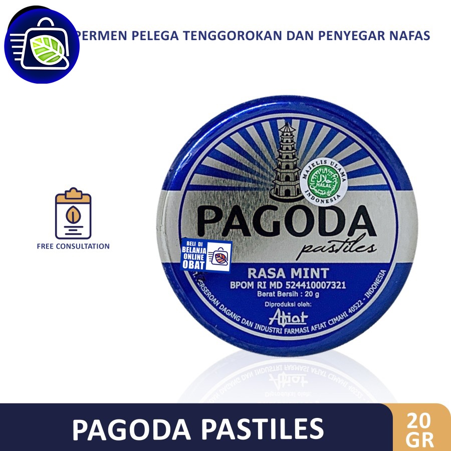 

PAGODA PASTILES // Permen Pelega Tenggorokan