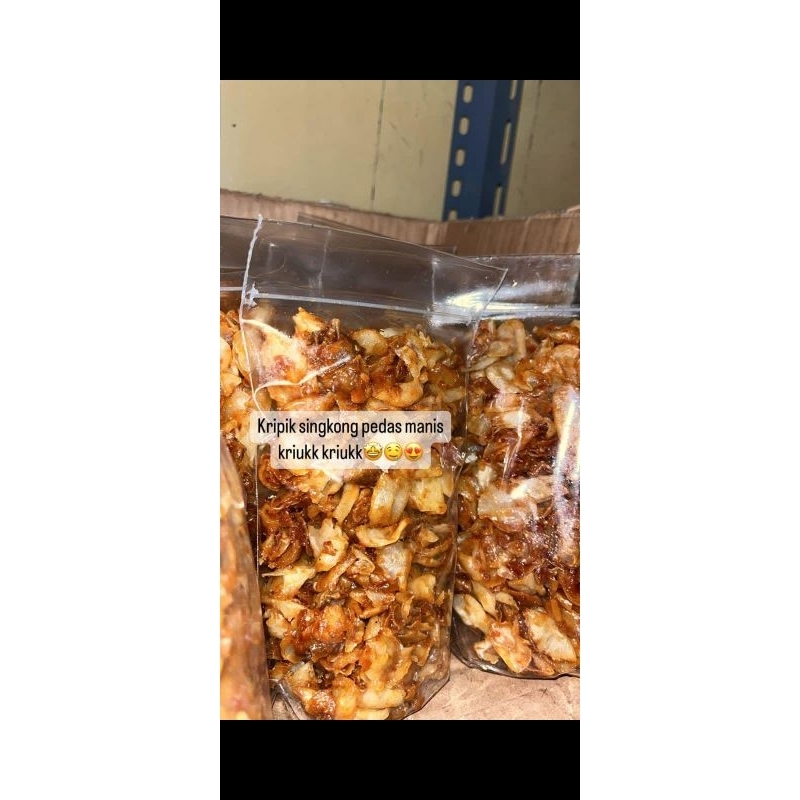 

kripiksingkongpedasmanis